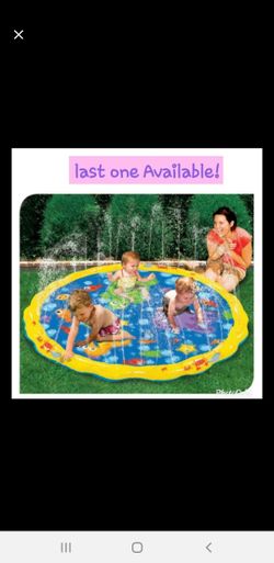 Sprinkler Splash Mat