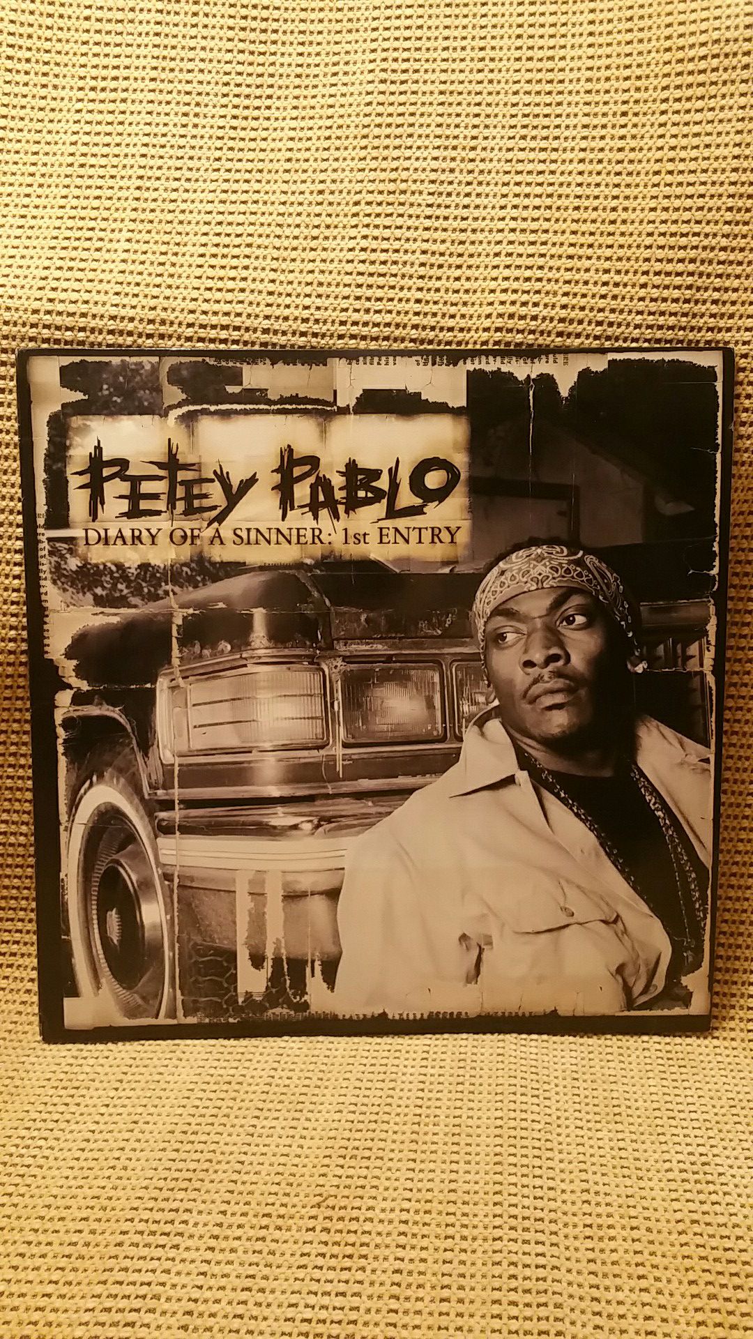 Petey Pablo "Diary Of A Sinner First Entry" 2XLPvinyl records Hip Hop