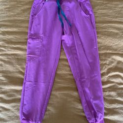 Figs Bright Fuchsia Jogger pant