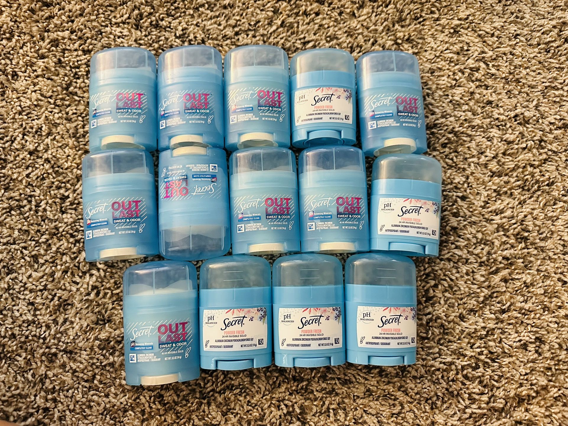 Secret Deodorant Travel Size 3 for $5 (Rainbow & Cactus)