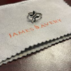 Eternal Ribbon Cross James Avery ring 
