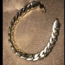 $60 Cuban Bracelet 14k Gold Plated