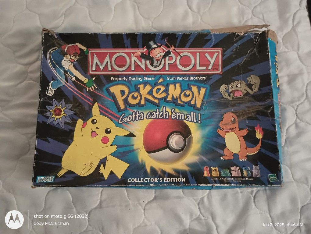 Pokemon Monopoly 1999 Edition