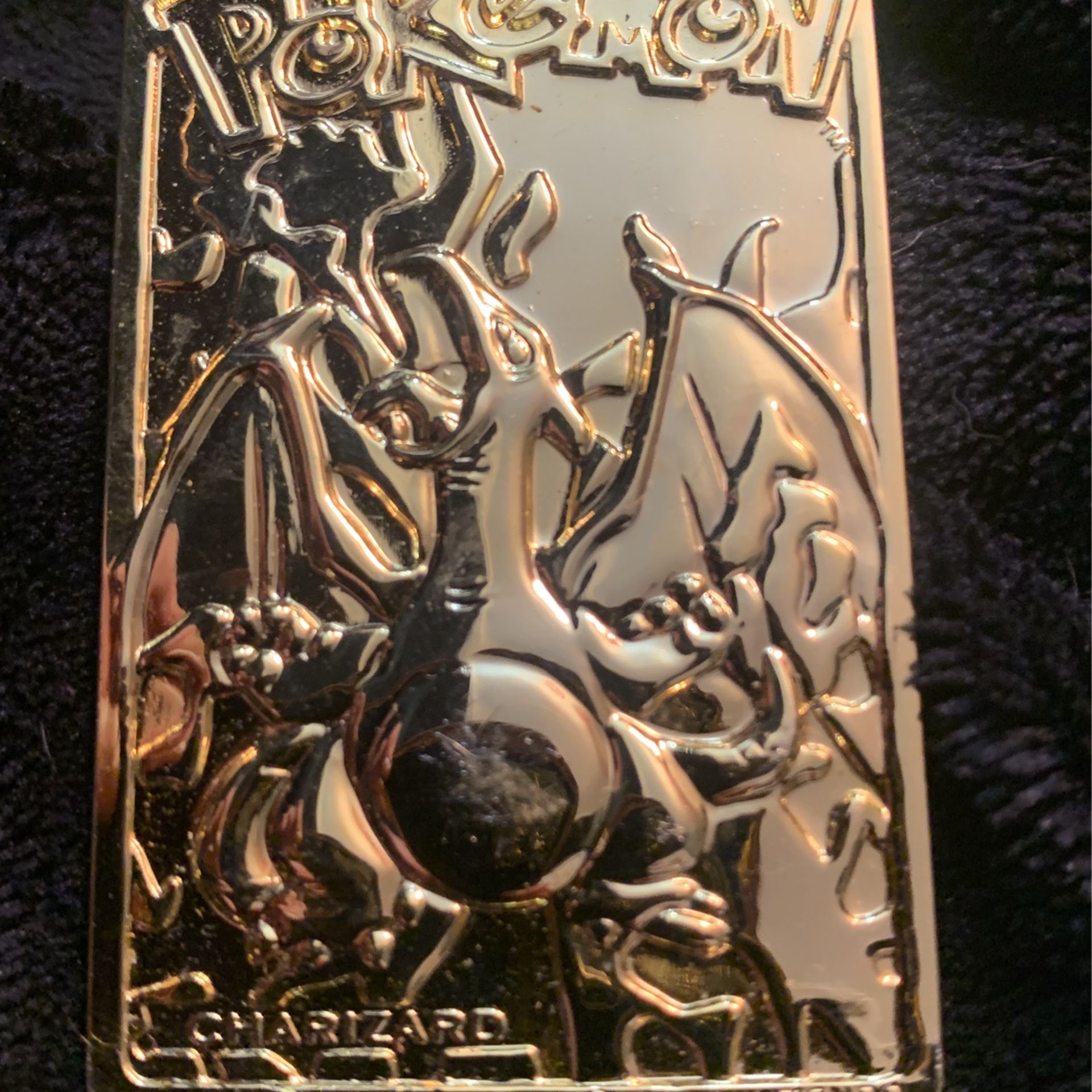 1999 Gold Plated Charizard Pokmon Card - www.ampdigital.org