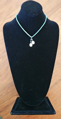RALPH LAUREN RLL Turquoise Choker Necklace 