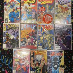 Marvel X-Factor X-Force Excalibur & X-Men Comic Lot