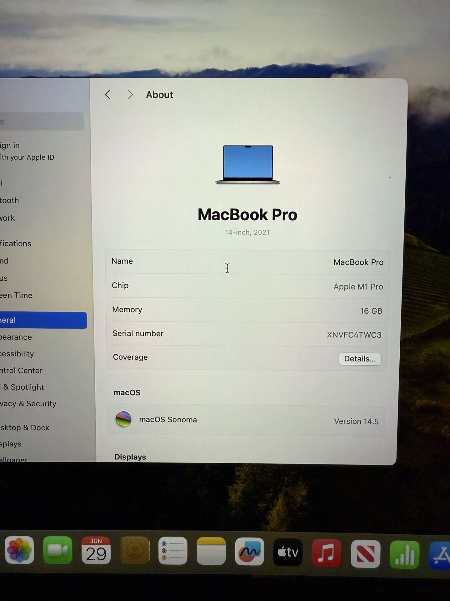2021 MacBook Pro M1 Pro