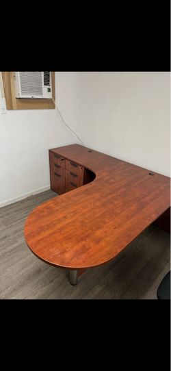 L shape desk