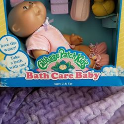 1993Cabage patch Kids Bath Care Baby 31862