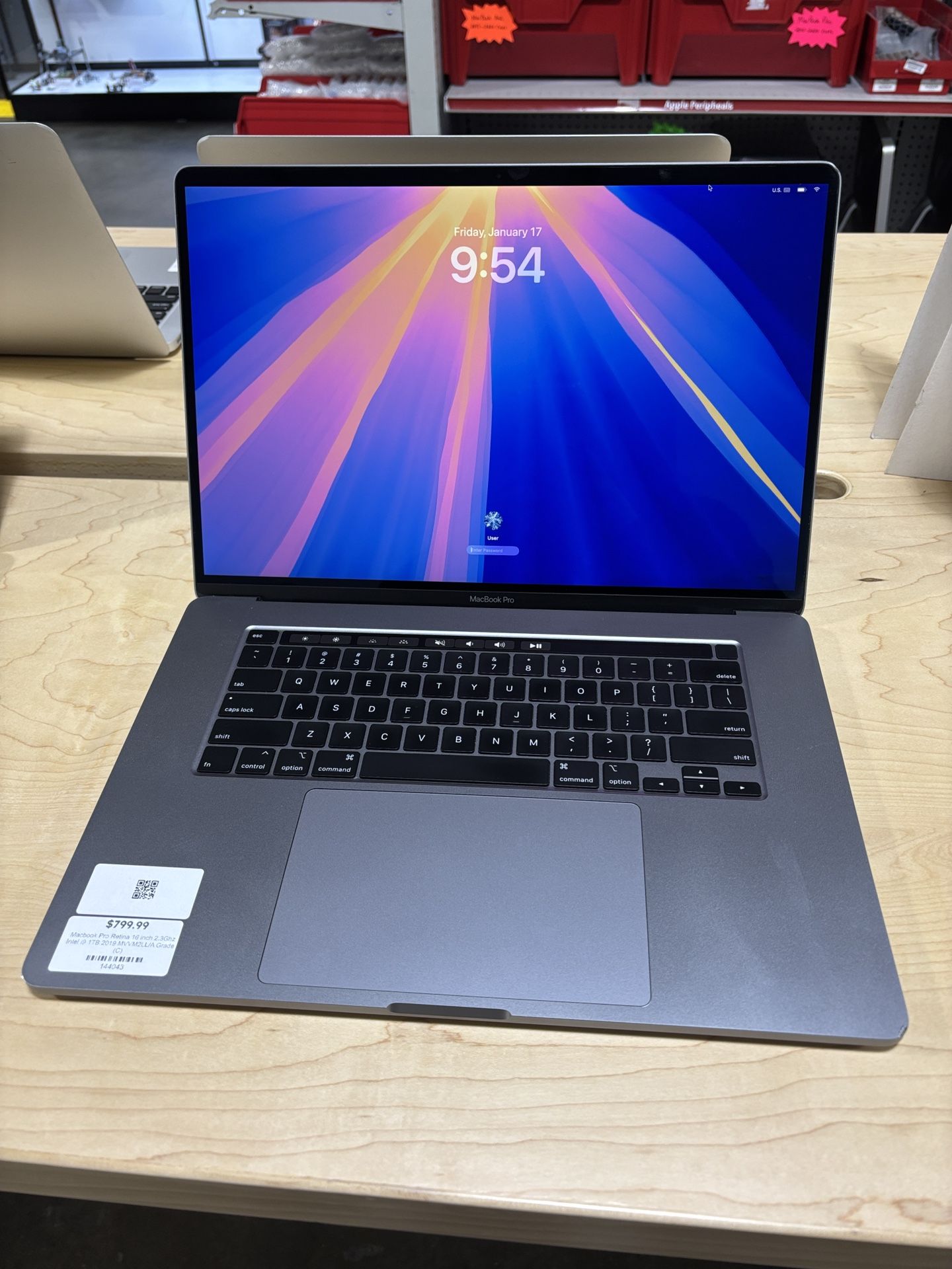 Macbook Pro Retina 16 inch 2019