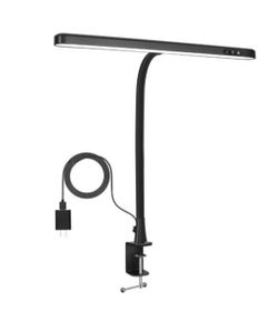 Desk Lamp Light with Clamp, Flexible Gooseneck Arm Drafting Table Lamp