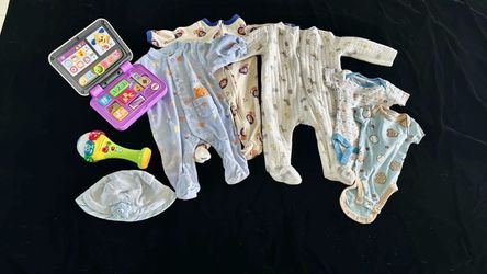 Baby Clothing and Toys Bundle