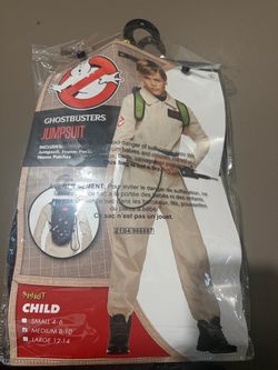 Ghostbuster kids costume