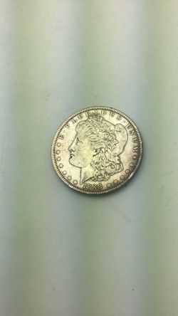1888 Morgan Silver Dollar Silver Coin 