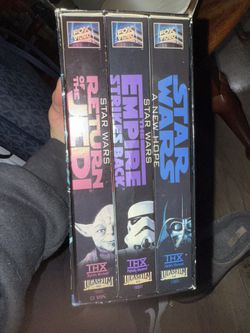 Star Wars Boxed Collectors Edition VHS Tapes