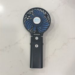 HandFan brand rechargeable handheld fan, model HF310.