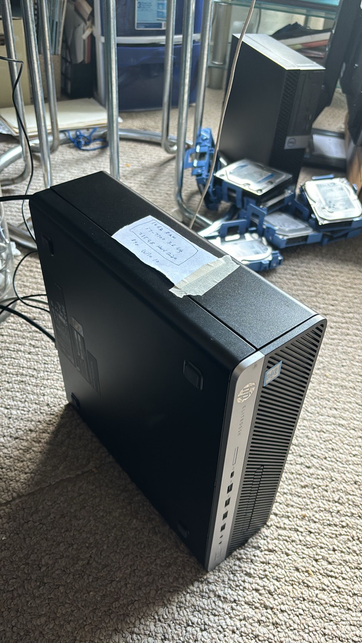 HP Elite desk, Core i7 Vpro 7th Gen, 16 GB RAM & 200+ Memory