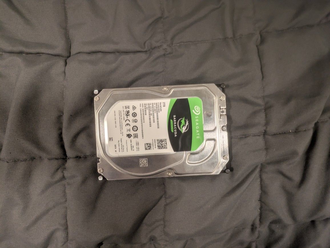 Seagate BarraCuda Hard Drive 2TB