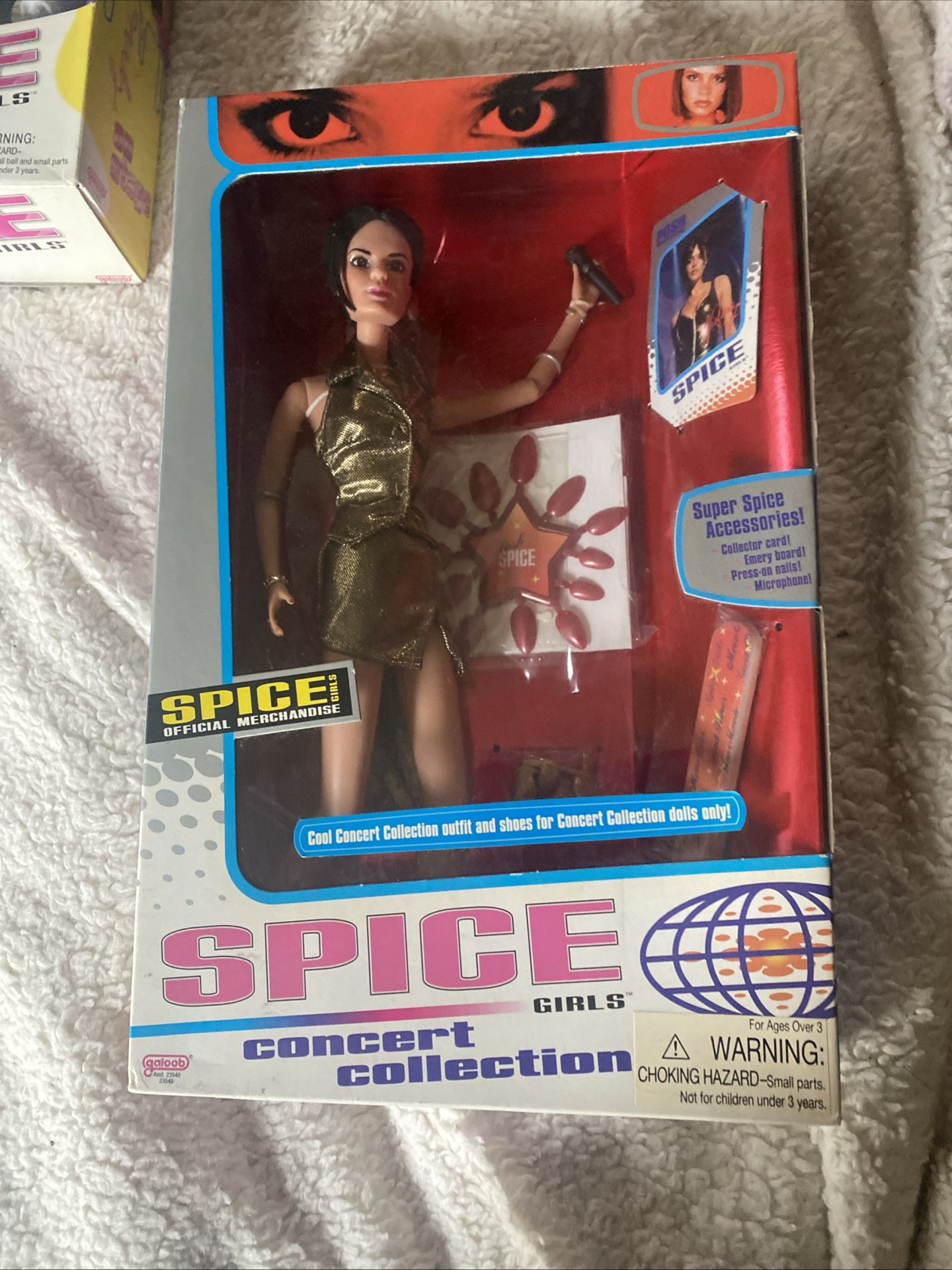 VTG Spice Girls Doll Concert Collwction Posh Victoria Beckham 1998 NIP