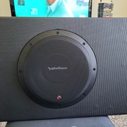 Rockford Fosgate 10 Inch Bass And Amp