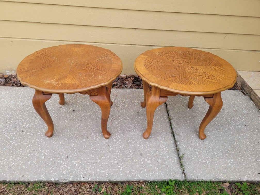 Set of 2 side table