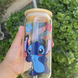 Lilo & Stitch Glass Cup