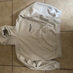 Essentials grey hoodie