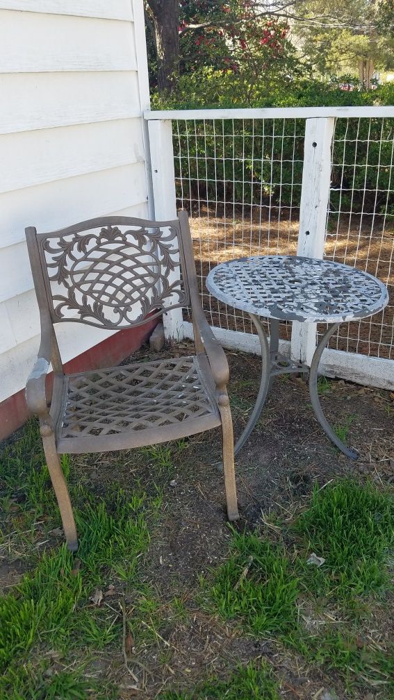 Iron Patio Table Set For In South Norfolk Va Offerup Iron Patio Table Set South Norfolk Va