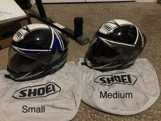 Shoel Biker Helmet Combo