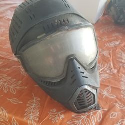 4 Paint Ball Helmets, Used.
