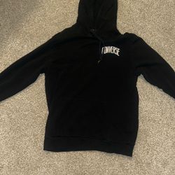 black Men’s size L converse hoodie