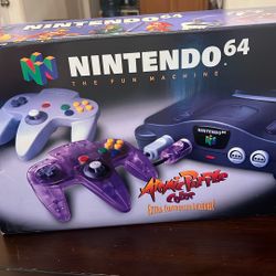 Nintendo 64 In Box