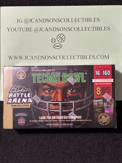 Bo Jackson Battle Arena Tecmo Bowl Edition Double Mega Box - Release Day Edition