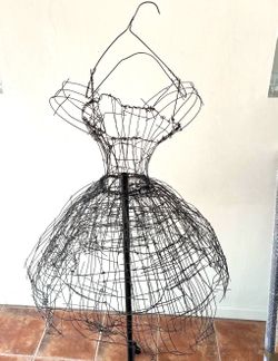 Leigh Pennebaker Wire Dress Sculpture