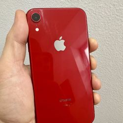 FIRM PRICE - iPhone XR 64gb Product Red Factory Unlocked w/ Case & Screen Protector • 89% Battery Health • Excellent Condition