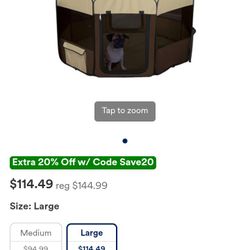 Brand New Doggy/Puppy Kennel Great Condition Great Size