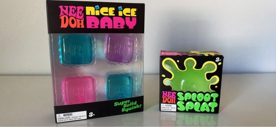 Nee Doh Nice Ice Baby & Sploot Splat Bundle