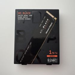 1TB WD Black NVMe SSD