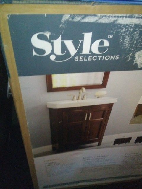 Vanity with Top