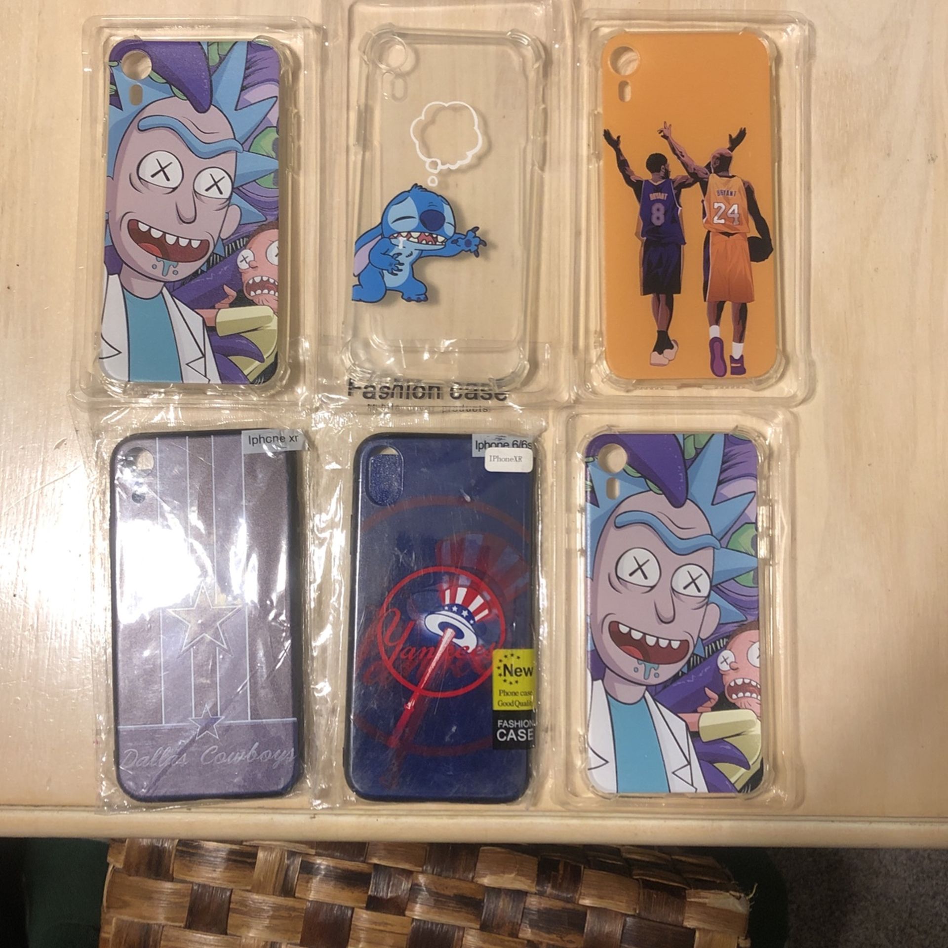 iPhone XR Phone Cases all 6 For $30