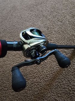 Lew's HyperMag 8.3:1 and Phenix Feather rod
