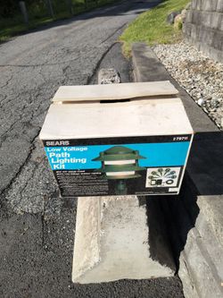 Sears low voltage path lighting kit