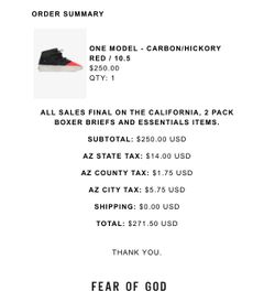 Fear Of God Athletics