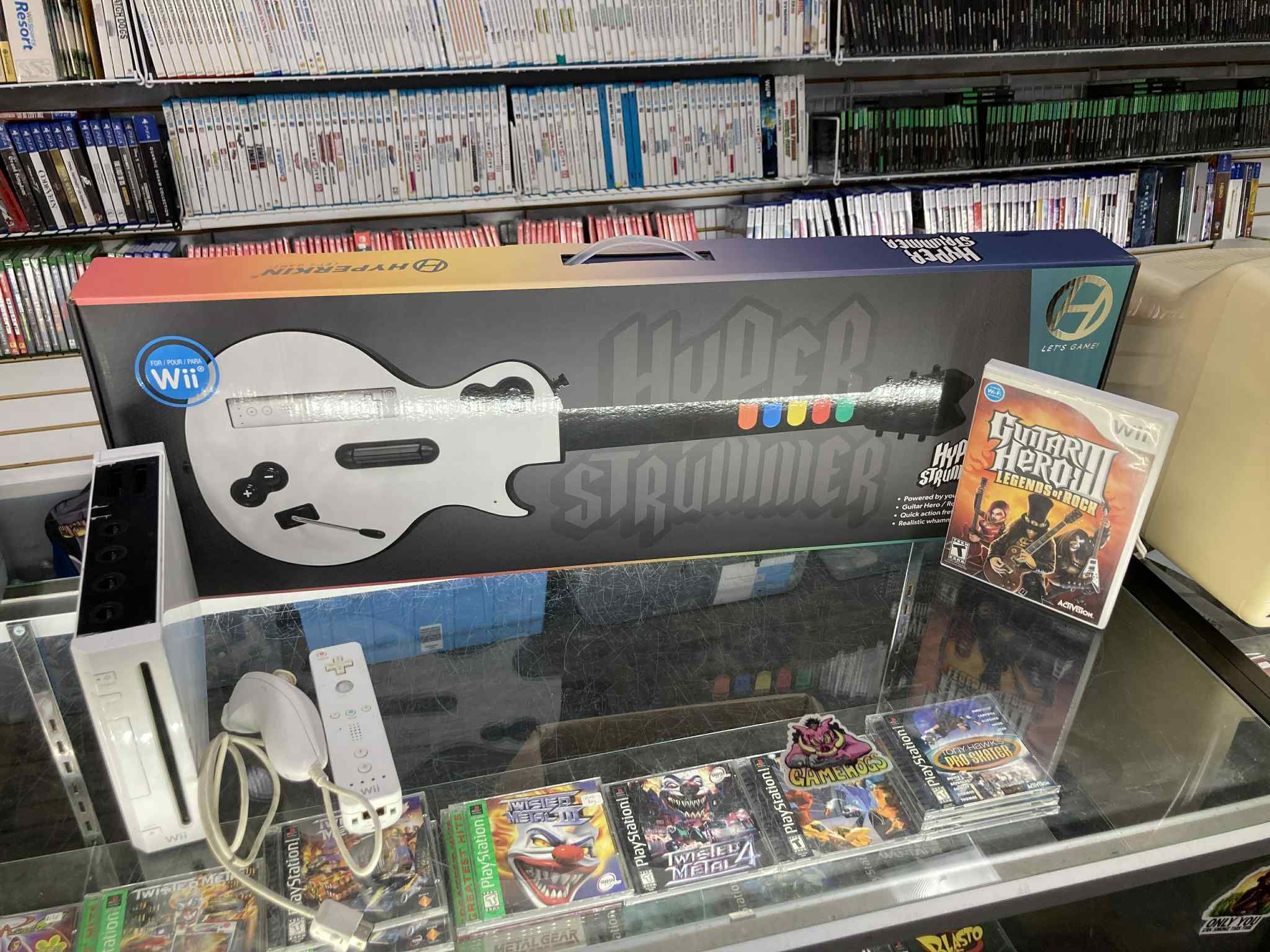 Nintendo Wii Guitar Hero 3 Complete Bundle $200 Gamehogs 11am-7pm