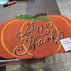 Door mat

$20 FIRM