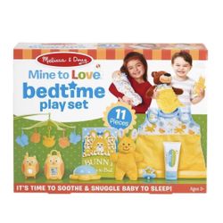 MELISSA & DOUG  MINE TO LOVE BEDTIME PLAY SET NIB