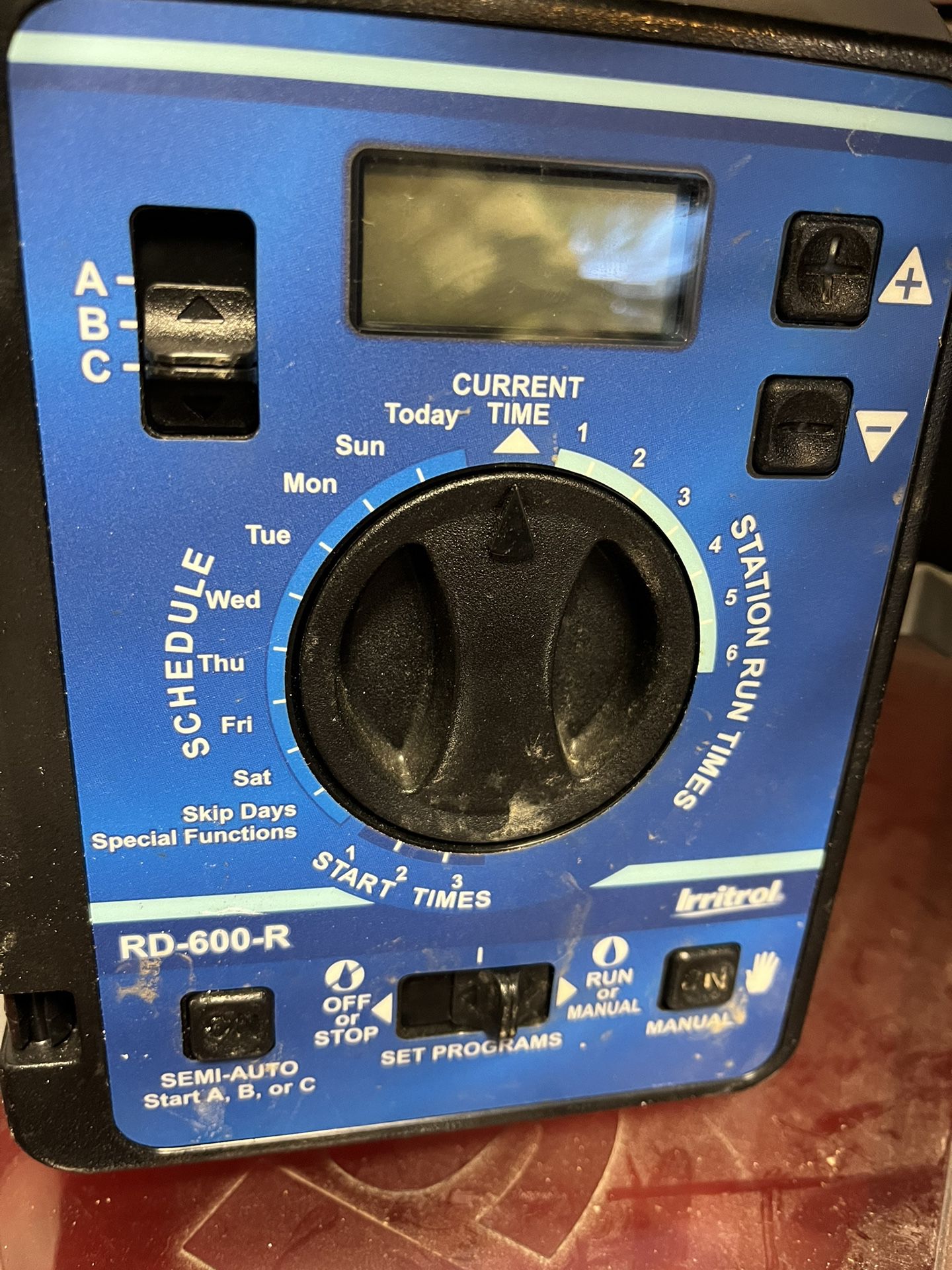 Irritrol Rain Dial (RD-600-R) Sprinkler System Control