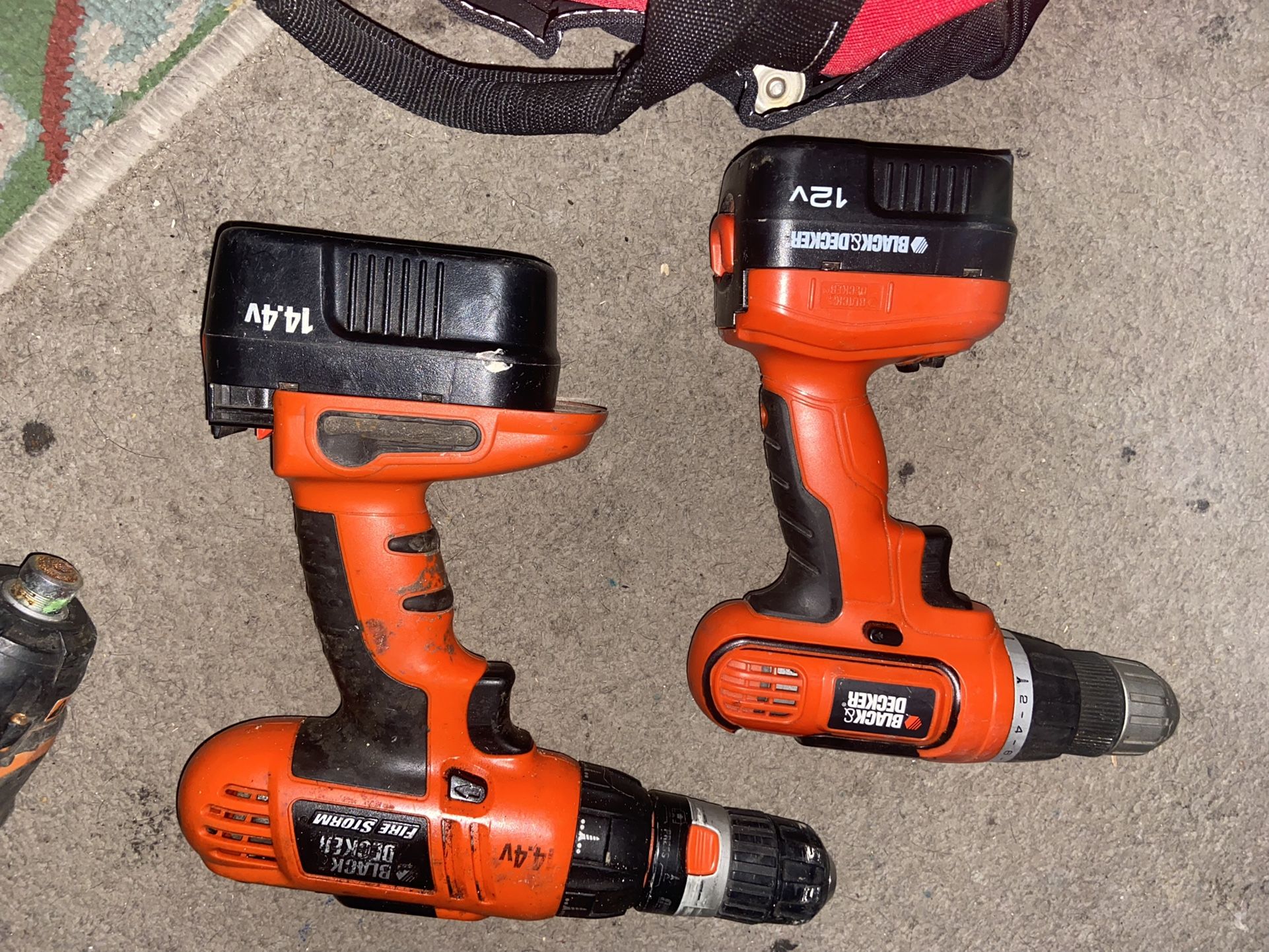 Black And Decker Drill And Impact Driver