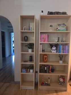 IKEA Billy Bookcase Set of 2
