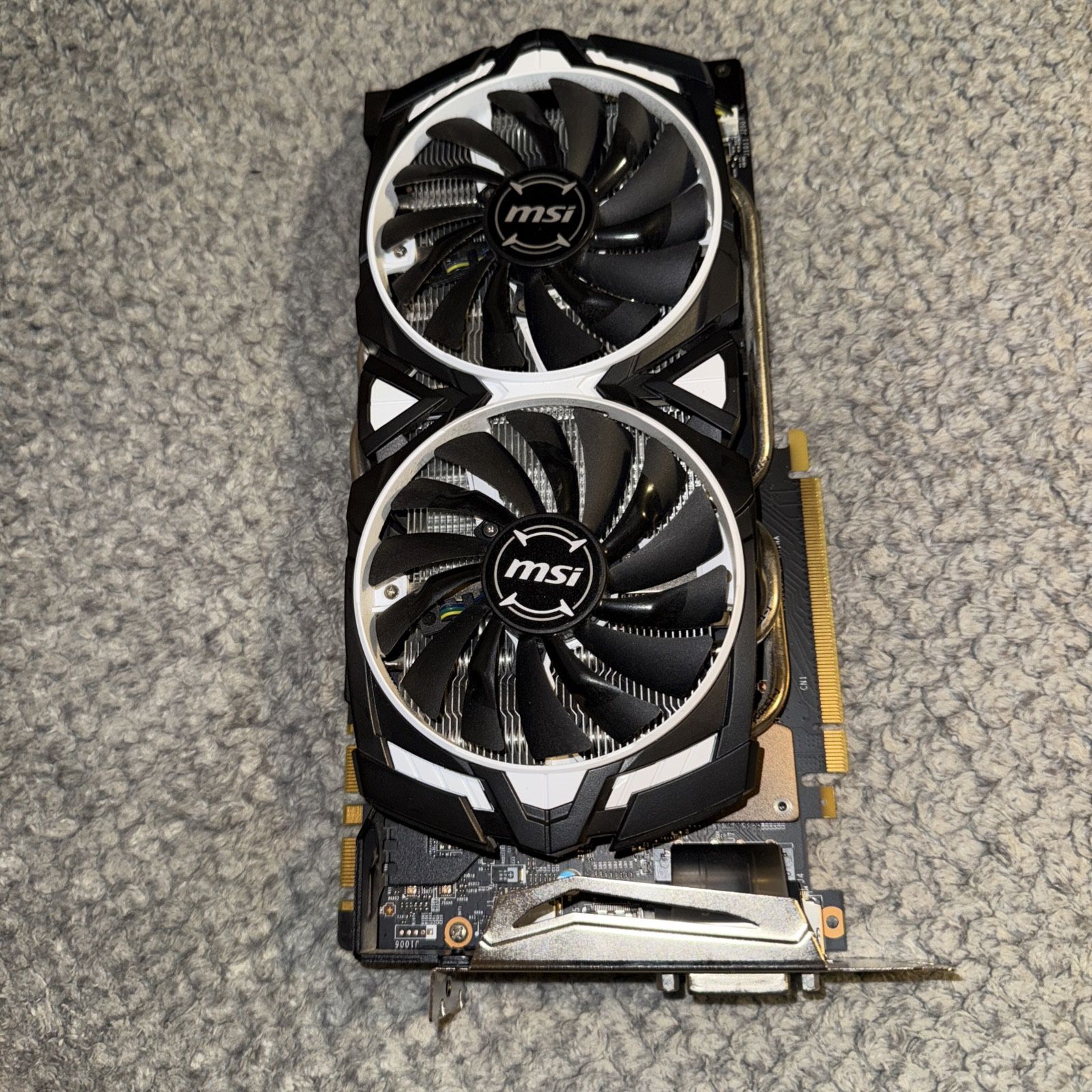 MSI Nvidia GeForce GTX 1070 8GB GDDR5 ARMOR OC Video Graphics Card Gaming GPU